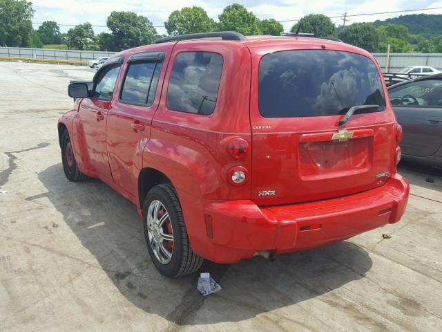 3GNCA13B49S504755 - 2009 CHEVROLET HHR LS Rojo foto 3