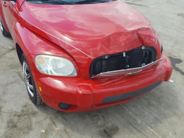 3GNCA13B49S504755 - 2009 CHEVROLET HHR LS Rojo foto 9
