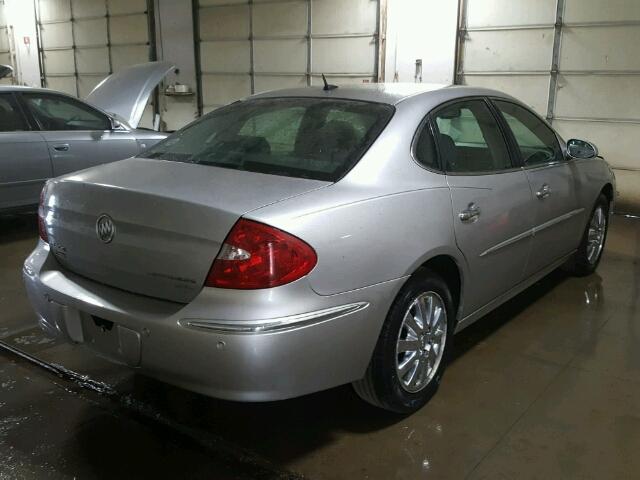 2G4WD582881134820 - 2008 BUICK LACROSSE SILVER photo 4