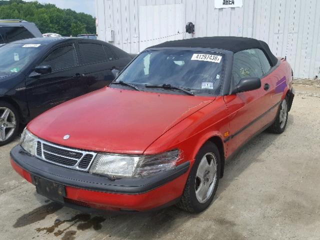 YS3DF75N1T7011705 - 1996 SAAB 900 SE TUR RED photo 2