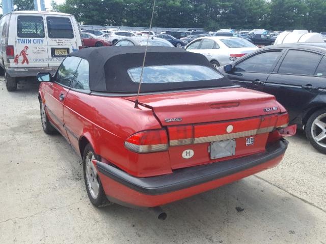 YS3DF75N1T7011705 - 1996 SAAB 900 SE TUR RED photo 3