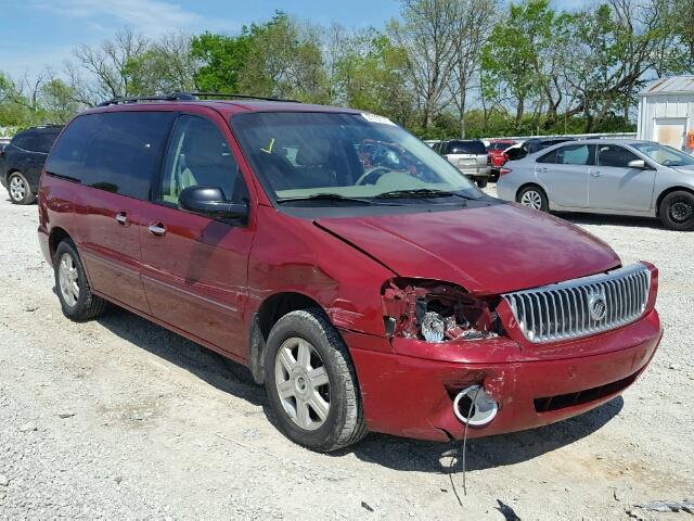 2MRDA22295BJ01436 - 2005 MERCURY MONTEREY L MAROON photo 1