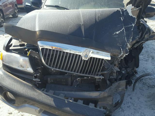 5LMEU27A7YLJ18814 - 2000 LINCOLN NAVIGATOR BLACK photo 7