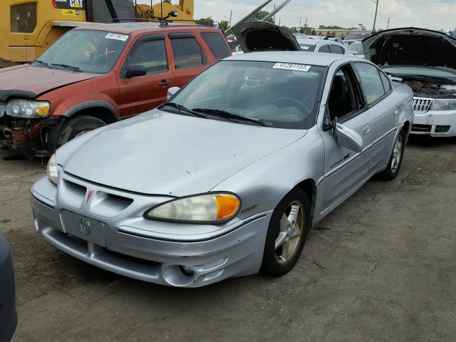 1G2NW52E41C168738 - 2001 PONTIAC GRAND AM SILVER photo 2