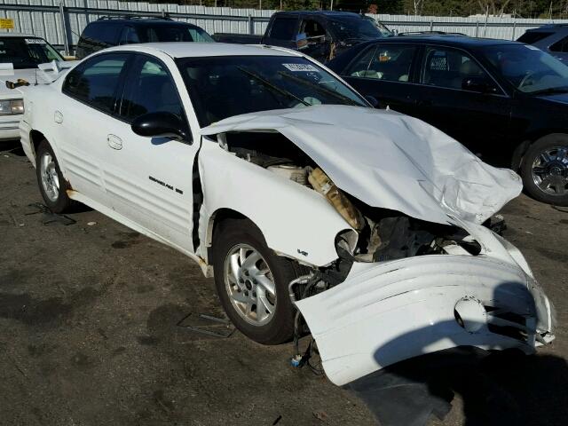 1G2NF52E12M600889 - 2002 PONTIAC GRAND AM WHITE photo 1