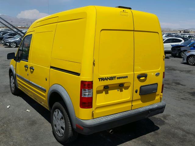 NM0LS7AN2AT018166 - 2010 FORD TRANSIT CO YELLOW photo 3