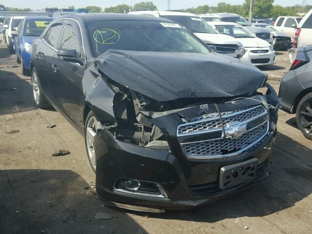 1G11J5SX8DU116529 - 2013 CHEVROLET MALIBU LTZ BLACK photo 1