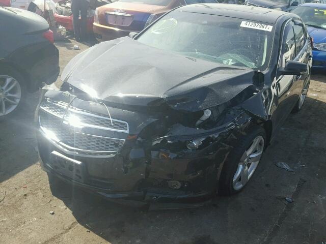 1G11J5SX8DU116529 - 2013 CHEVROLET MALIBU LTZ 黑色 照片 2