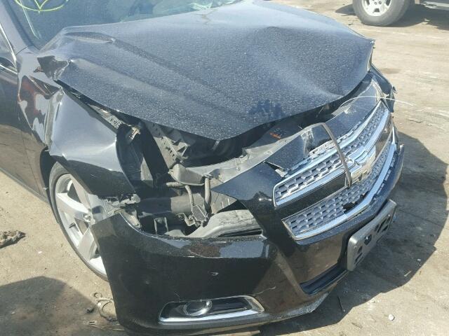 1G11J5SX8DU116529 - 2013 CHEVROLET MALIBU LTZ 黑色 照片 9