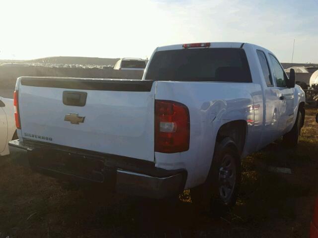 1GCSCPEXXAZ196041 - 2010 CHEVROLET SILVERADO WHITE photo 4