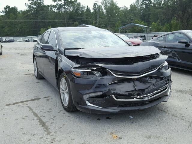 1G1ZE5ST2HF158256 - 2017 CHEVROLET MALIBU LT BLACK photo 1