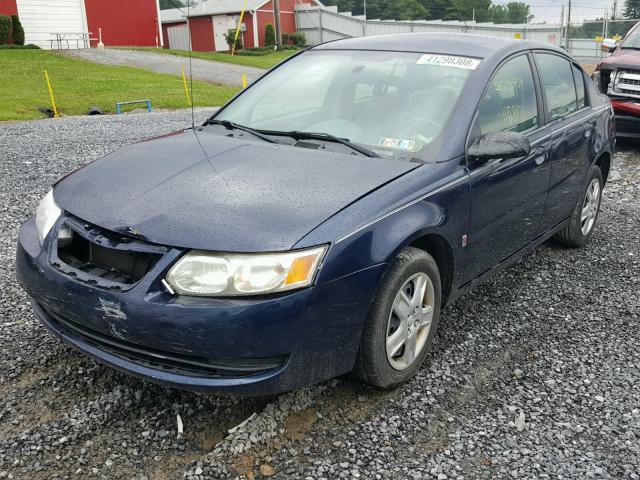 1G8AJ55F97Z110301 - 2007 SATURN ION LEVEL BLUE photo 2