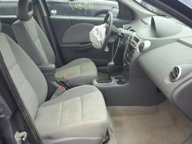 1G8AJ55F97Z110301 - 2007 SATURN ION LEVEL BLUE photo 5