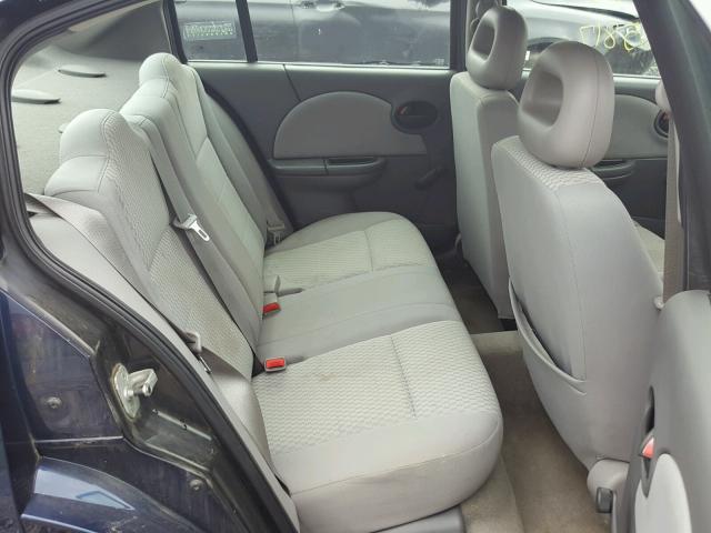 1G8AJ55F97Z110301 - 2007 SATURN ION LEVEL BLUE photo 6
