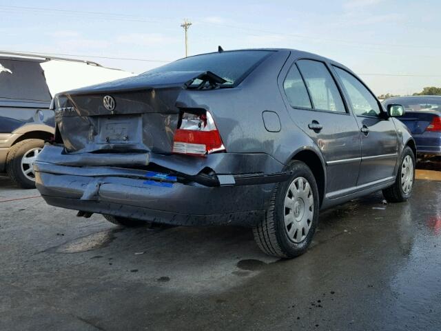 3VWRK69M24M025184 - 2004 VOLKSWAGEN JETTA GRAY photo 4