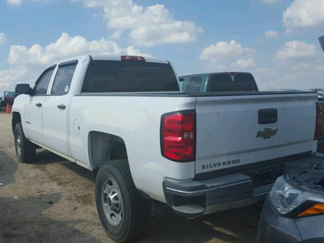 1GC1CUEG1FF635274 - 2015 CHEVROLET SILVERADO WHITE photo 3