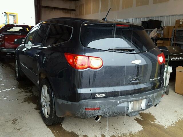 1GNLRHED7AS138919 - 2010 CHEVROLET TRAVERSE L BLACK photo 3