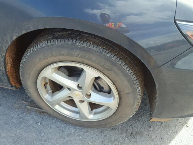 1G1ZB5ST8HF159789 - 2017 CHEVROLET MALIBU LS ნაცრისფერი ფოტო 9