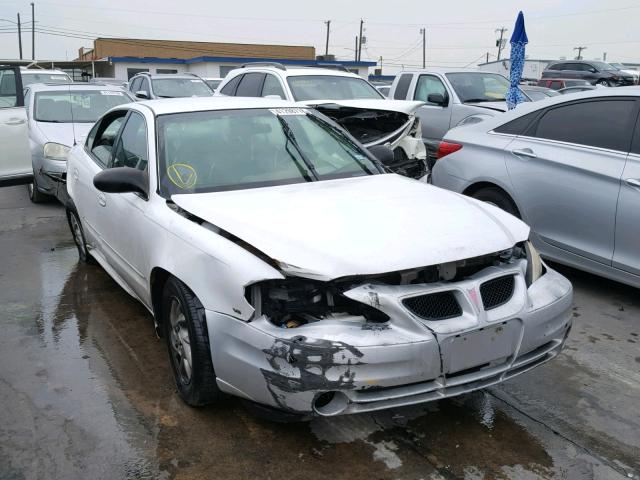 1G2NF52E94M570768 - 2004 PONTIAC GRAND AM S WHITE photo 1
