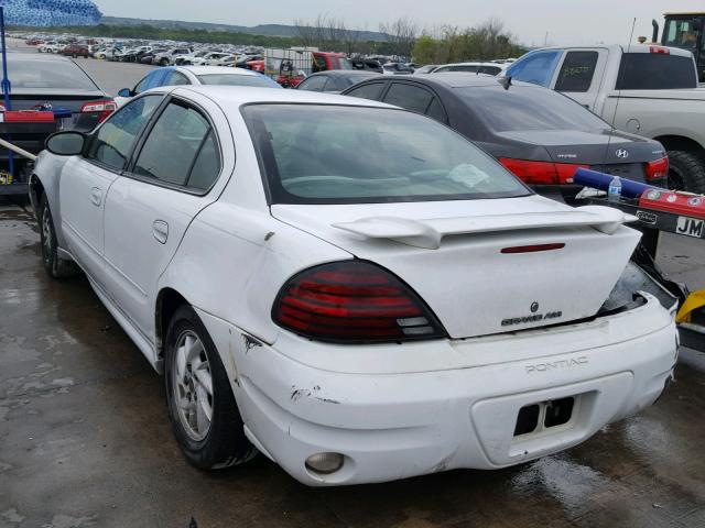 1G2NF52E94M570768 - 2004 PONTIAC GRAND AM S WHITE photo 3