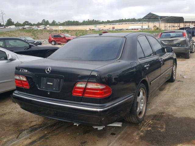 WDBJF70J51B360471 - 2001 MERCEDES-BENZ E 430 BLACK photo 4