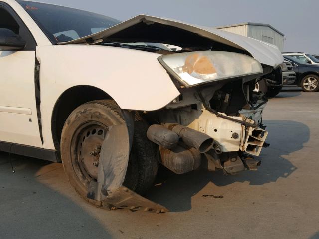 1G1ZS58F57F262748 - 2007 CHEVROLET MALIBU LS თეთრი ფოტო 10