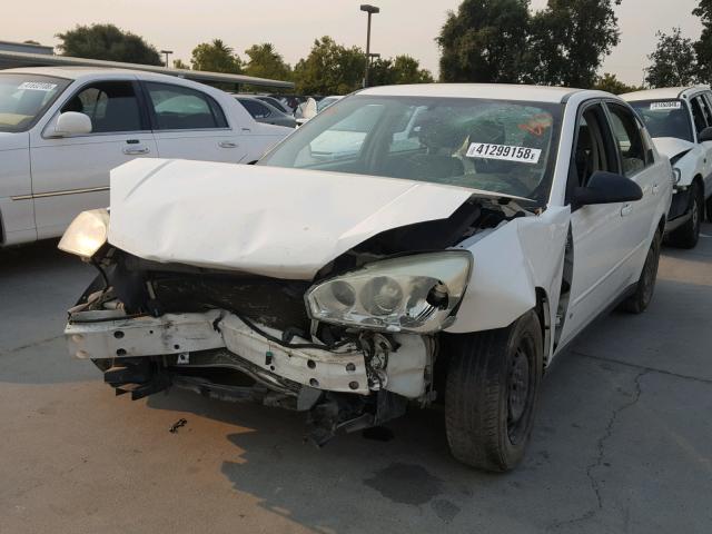 1G1ZS58F57F262748 - 2007 CHEVROLET MALIBU LS თეთრი ფოტო 2