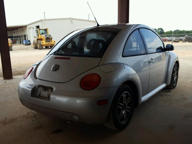 3VWCP21CX1M459643 - 2001 VOLKSWAGEN NEW BEETLE ვერცხლისფერი ფოტო 4
