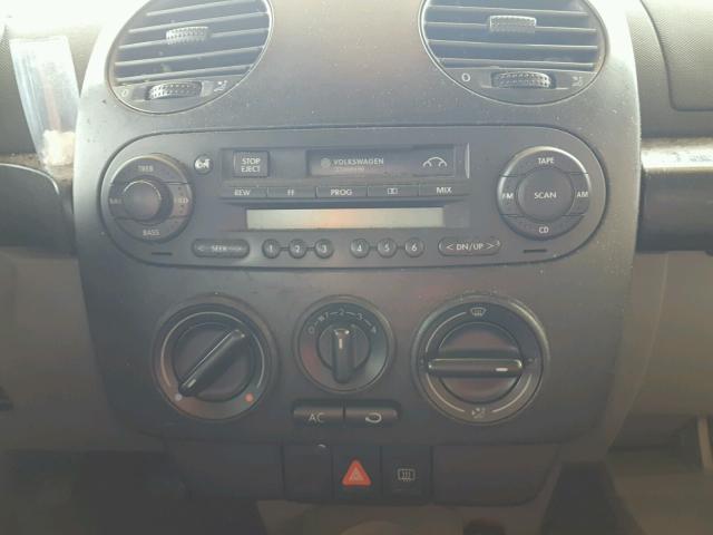 3VWCP21CX1M459643 - 2001 VOLKSWAGEN NEW BEETLE ვერცხლისფერი ფოტო 9