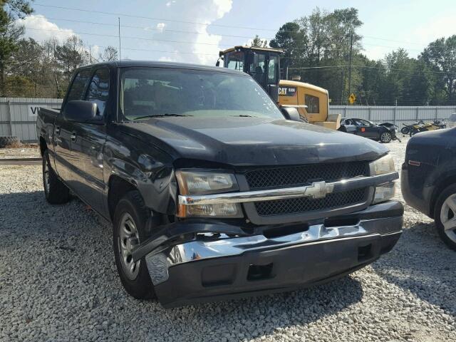 2GCEC13V771154651 - 2007 CHEVROLET SILVERADO BLACK photo 1