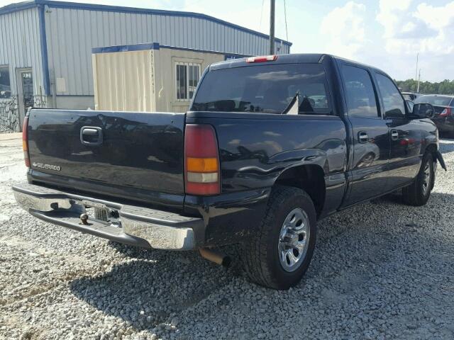 2GCEC13V771154651 - 2007 CHEVROLET SILVERADO BLACK photo 4