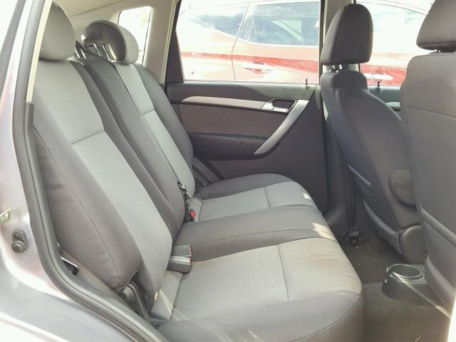 KL1TD66E19B649306 - 2009 CHEVROLET AVEO LS GRAY photo 6