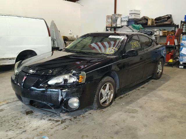 2G2WP542141360701 - 2004 PONTIAC GRAND PRIX BLACK photo 2