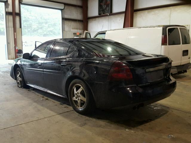 2G2WP542141360701 - 2004 PONTIAC GRAND PRIX BLACK photo 3