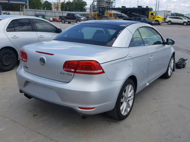 WVWBW7AH9CV000154 - 2012 VOLKSWAGEN EOS KOMFOR ვერცხლისფერი ფოტო 4
