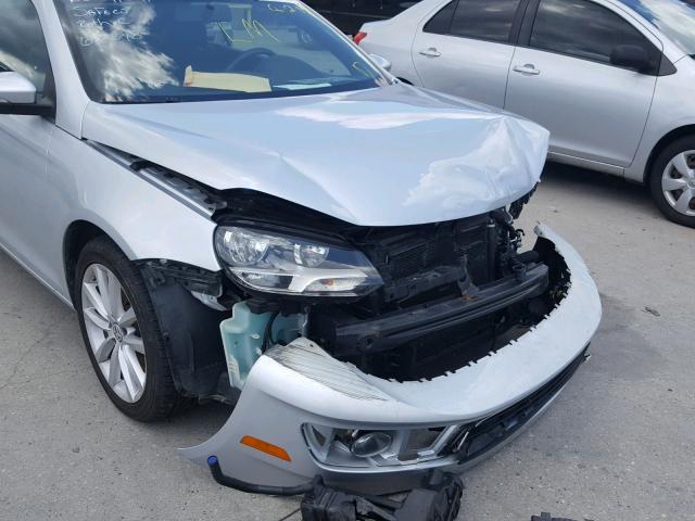 WVWBW7AH9CV000154 - 2012 VOLKSWAGEN EOS KOMFOR ვერცხლისფერი ფოტო 9