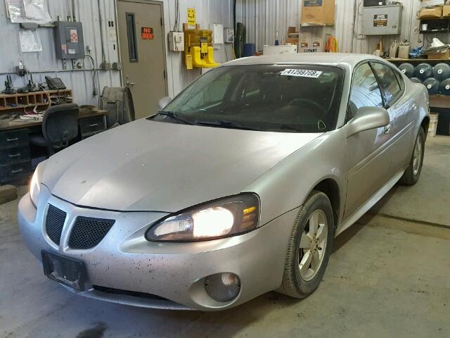 2G2WP552481186837 - 2008 PONTIAC GRAND PRIX ვერცხლისფერი ფოტო 2