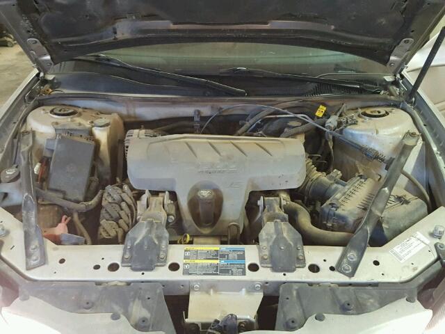 2G2WP552481186837 - 2008 PONTIAC GRAND PRIX ვერცხლისფერი ფოტო 7