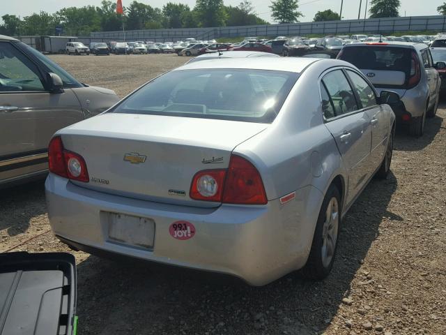 1G1ZA5EU6BF392911 - 2011 CHEVROLET MALIBU LS ვერცხლისფერი ფოტო 4