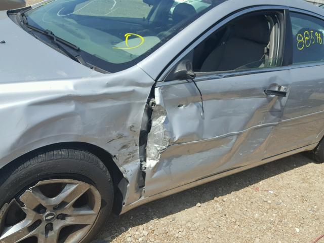 1G1ZA5EU6BF392911 - 2011 CHEVROLET MALIBU LS ვერცხლისფერი ფოტო 9