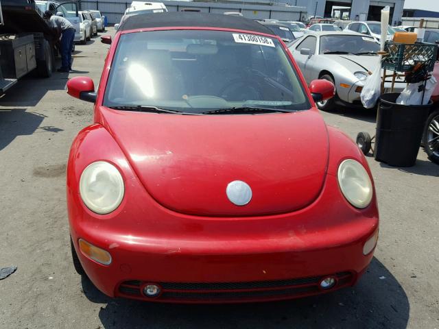 3VWCD31Y45M314615 - 2005 VOLKSWAGEN NEW BEETLE 红色 照片 9