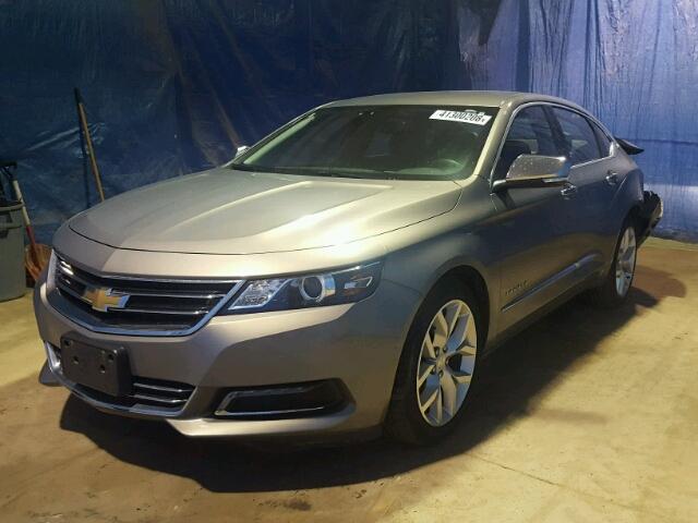 2G1125S38J9147007 - 2018 CHEVROLET IMPALA PRE თაფლისფერი ფოტო 2