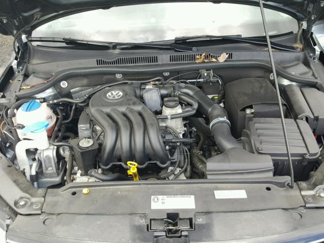 3VW2K7AJ4FM232476 - 2015 VOLKSWAGEN JETTA BASE Մոխրագույն լուսանկար 7
