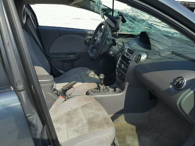 1G8AZ55F07Z109367 - 2007 SATURN ION LEVEL Gümüş foto 5