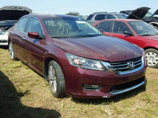 1HGCR2F51DA083733 - 2013 HONDA ACCORD SPO MAROON photo 1