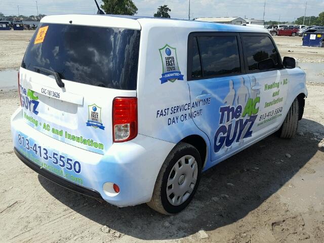 JTLZE4FE0EJ065617 - 2014 TOYOTA SCION XB 白色 照片 4