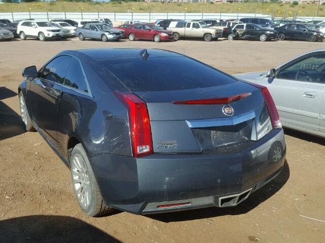 1G6DL1ED6B0130395 - 2011 CADILLAC CTS PERFOR GRAY photo 3