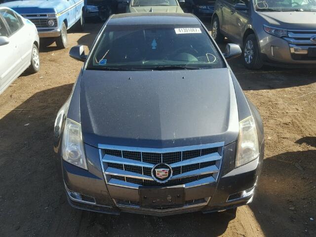 1G6DL1ED6B0130395 - 2011 CADILLAC CTS PERFOR GRAY photo 9