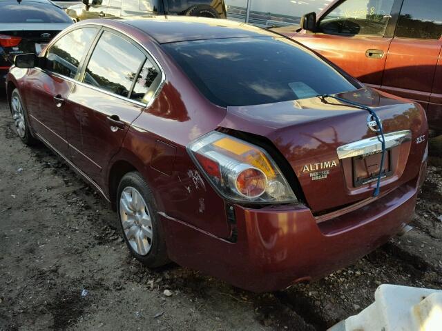 1N4AL2AP7AN533783 - 2010 NISSAN ALTIMA BAS BURGUNDY photo 3