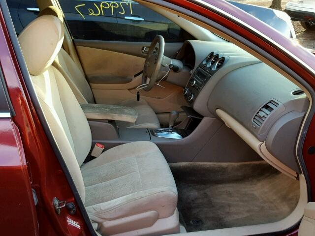 1N4AL2AP7AN533783 - 2010 NISSAN ALTIMA BAS BURGUNDY photo 5